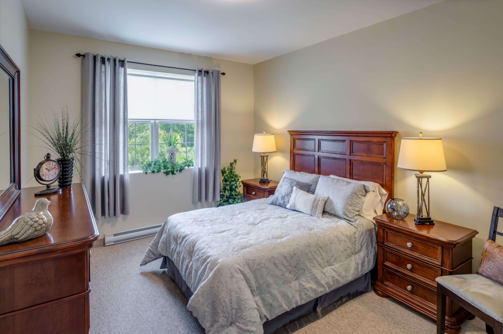 Seasons Brantford Suite Bedroom Example