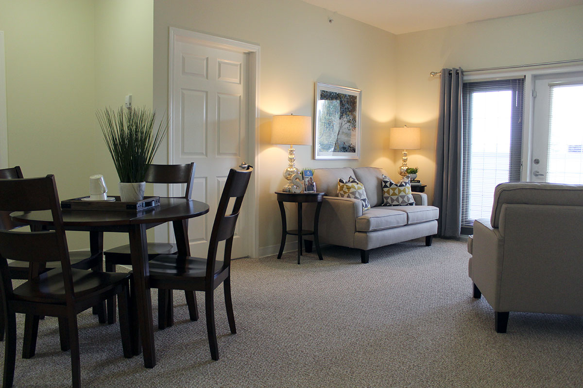 Seasons Wetaskiwin Suite Living Room Example