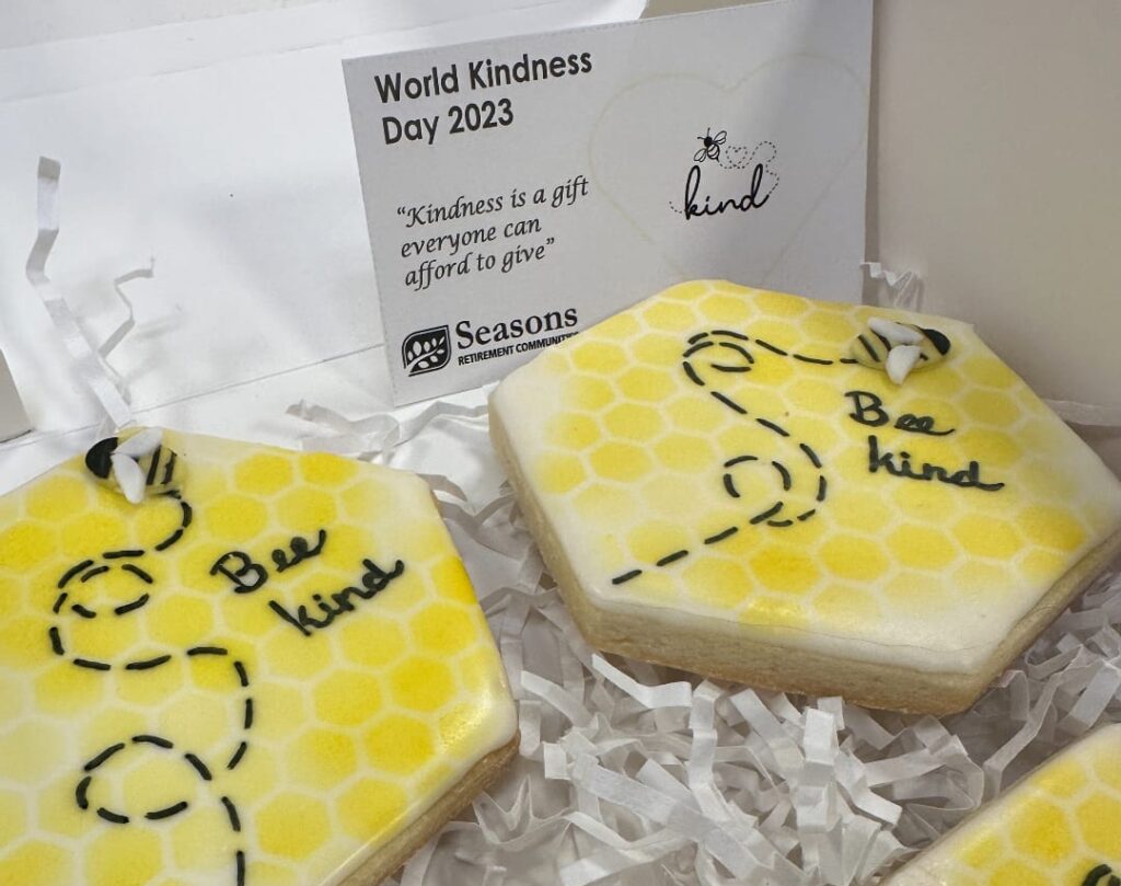 World Kindness Day Bee Kind Cookies 
