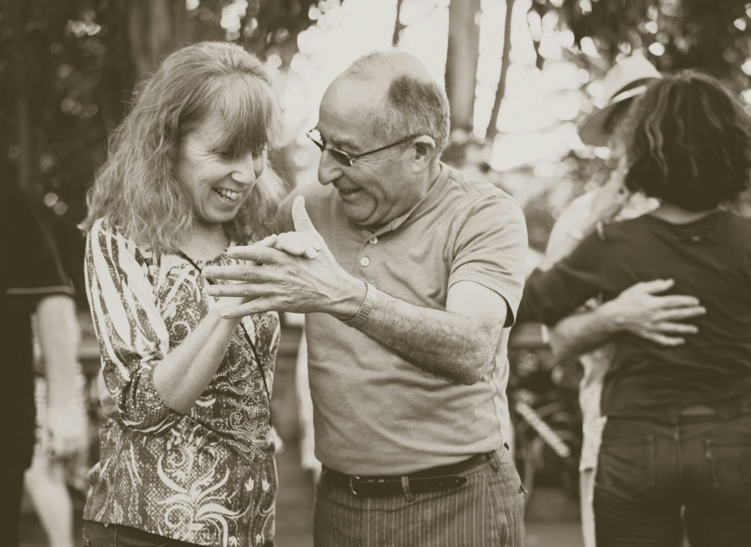 Senior Couple Dancing