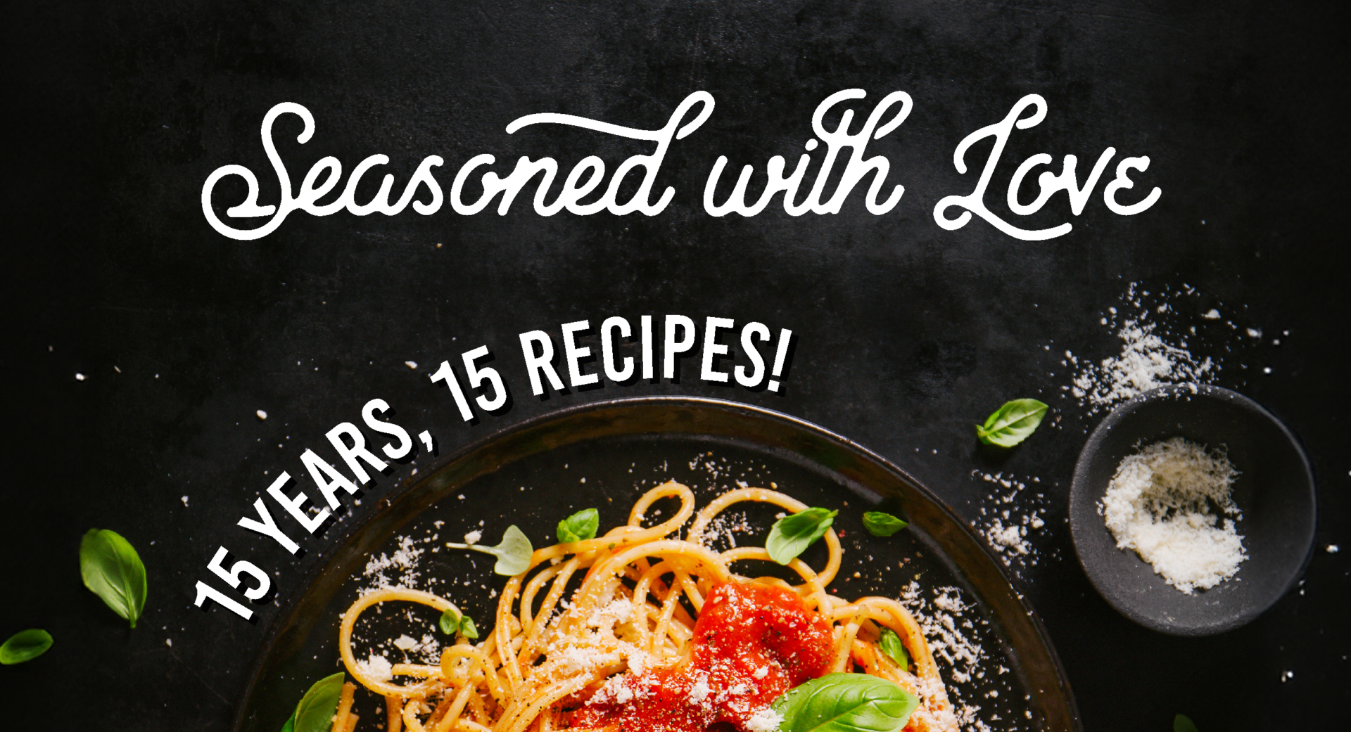 Seasoned with Love Cookbook 15th Anniversary cover