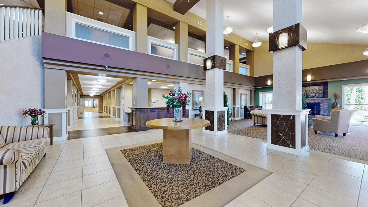 seasons Lethbridge gardens lobby