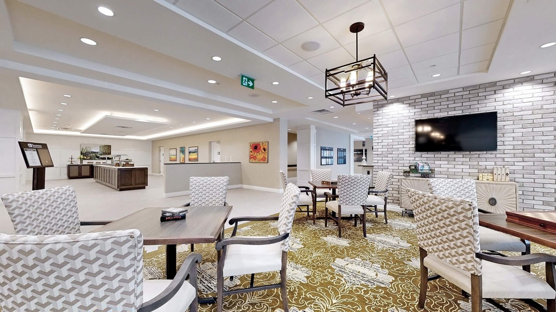 Seasons Cambridge Reception Area