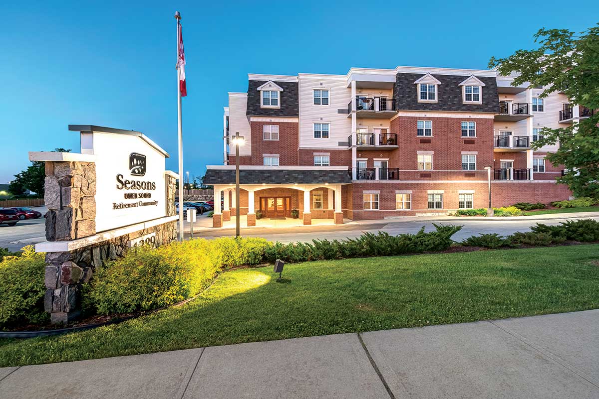 Seasons Owen Sound Front Entrance