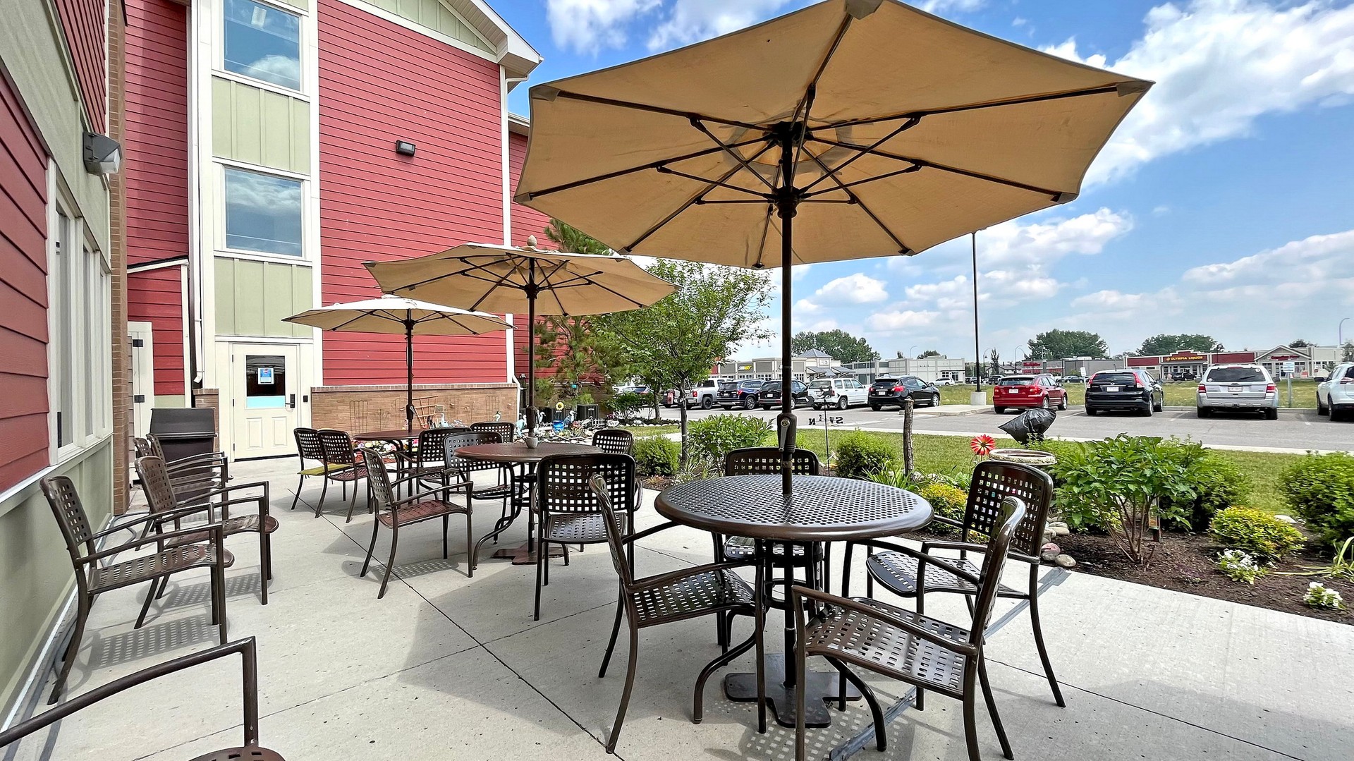 Seasons High River patio