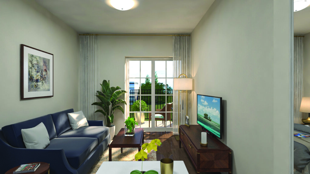 Seasons Apartment Independent Living Room