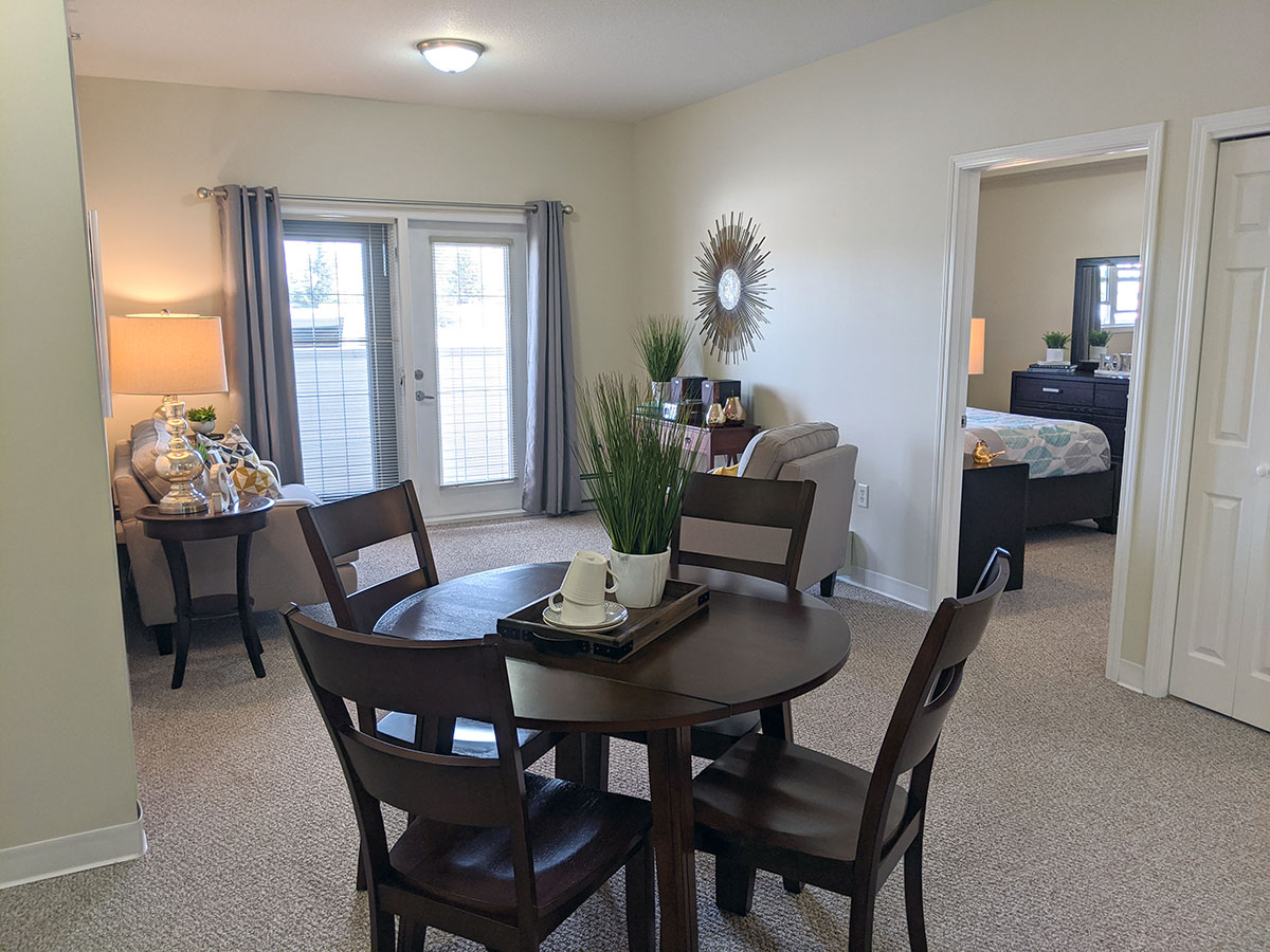 Seasons Wetaskiwin Suite Living Room Example