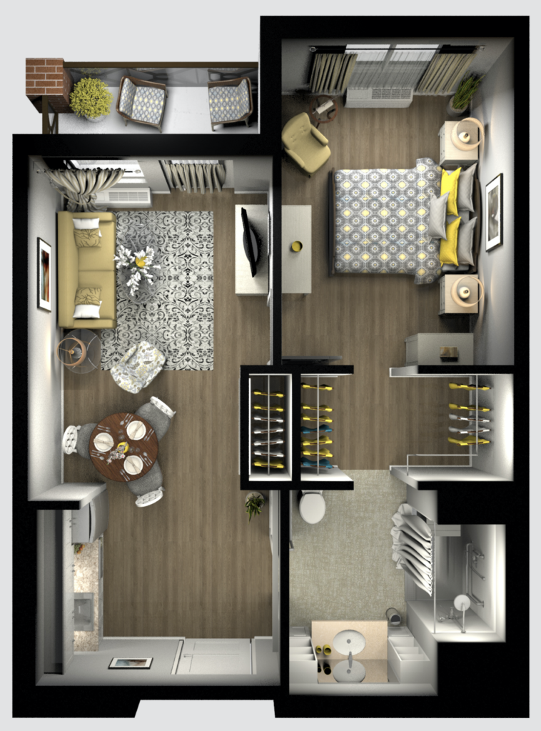 seasons st thomas one bedroom 529 square feet