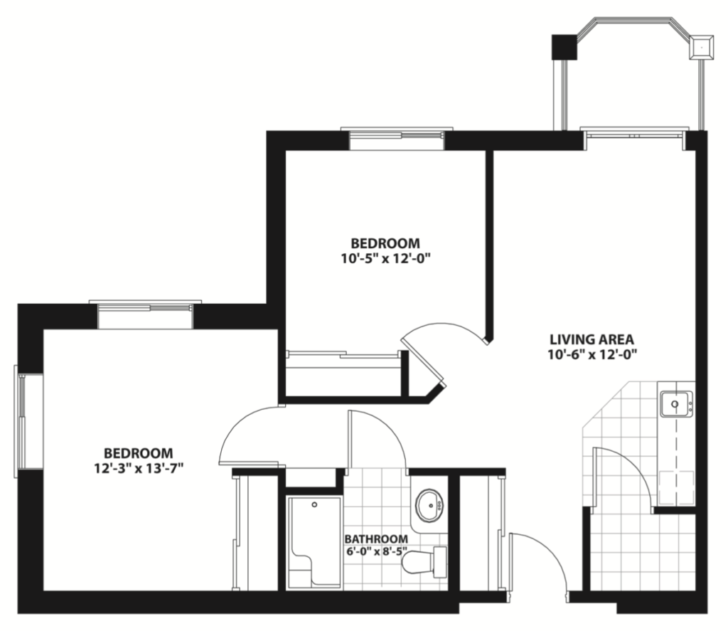 seasons owen sound two bedroom 751 square feet