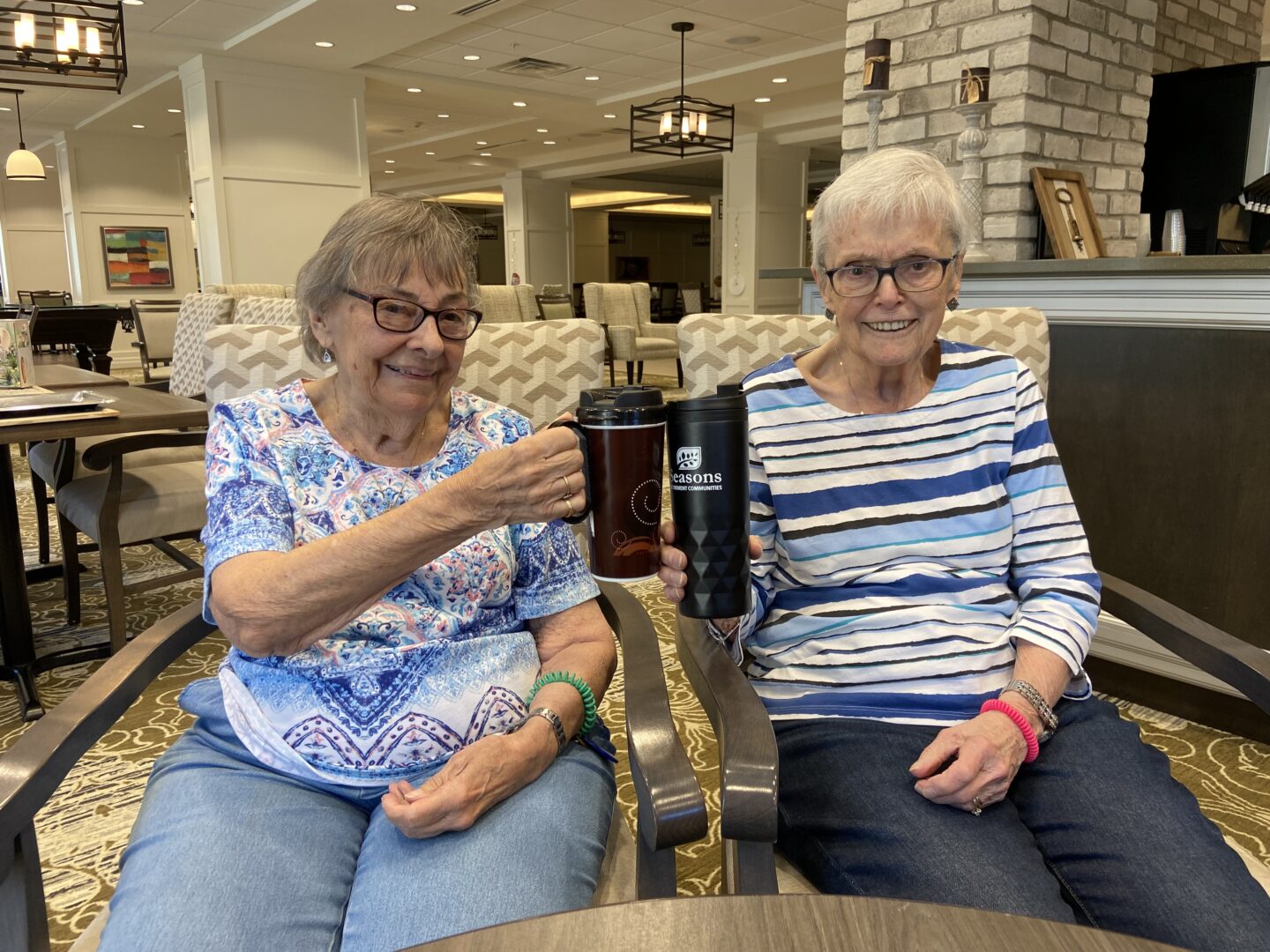 Seasons Residents and Best Friends Joan and Joan