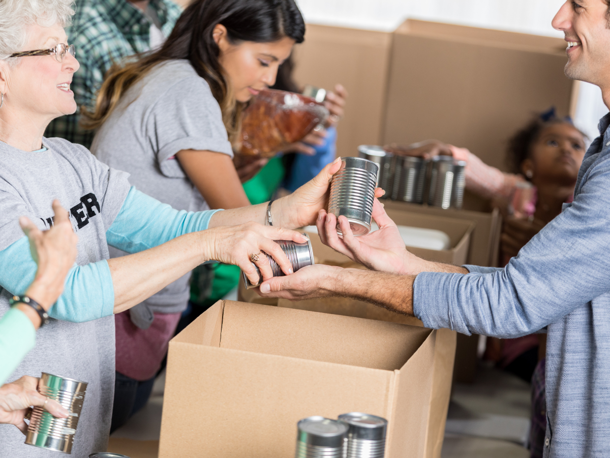 supporting food banks