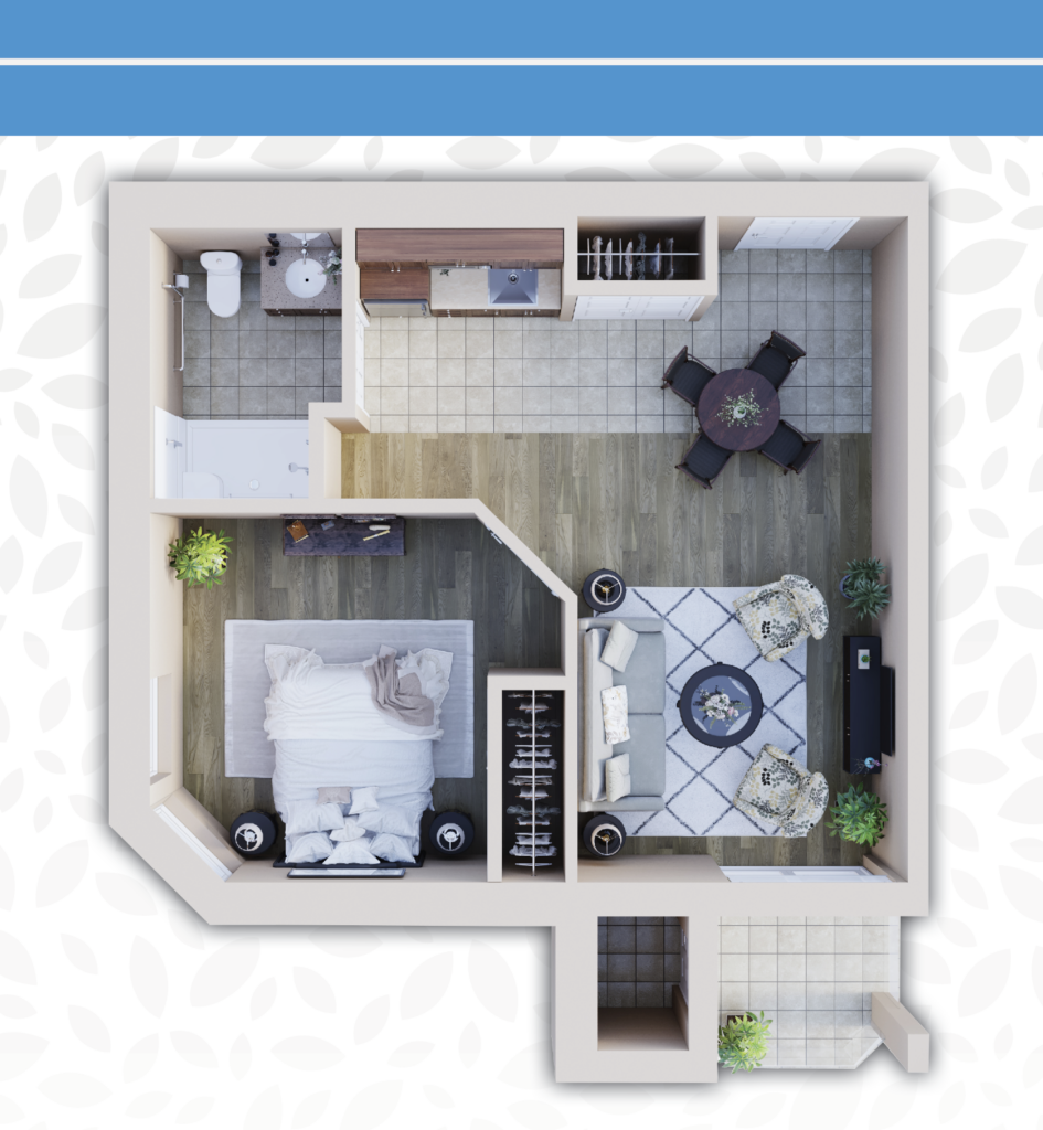 Amherstburg-1 Bed