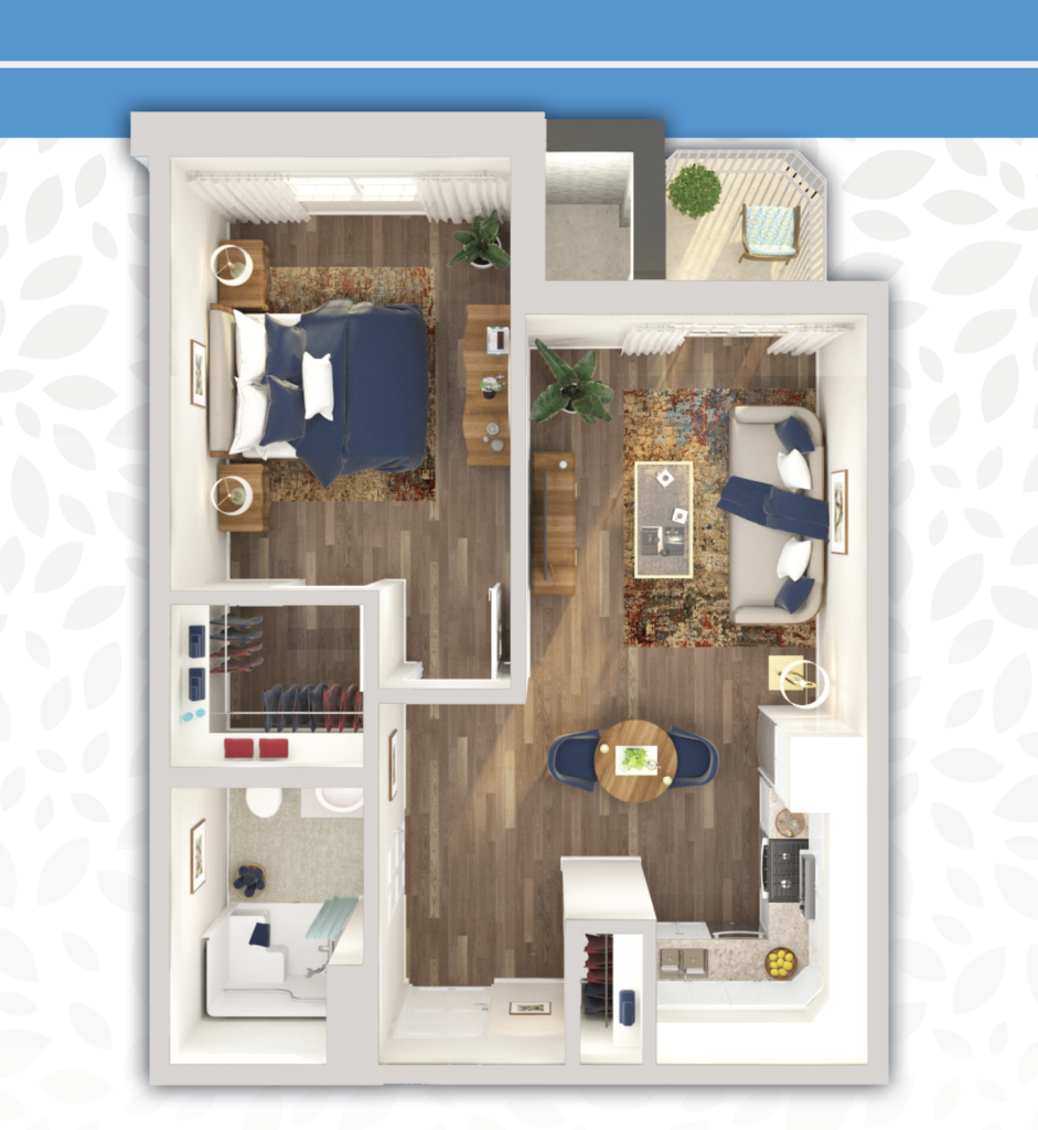 Amherstburg-1 Bed Apartment