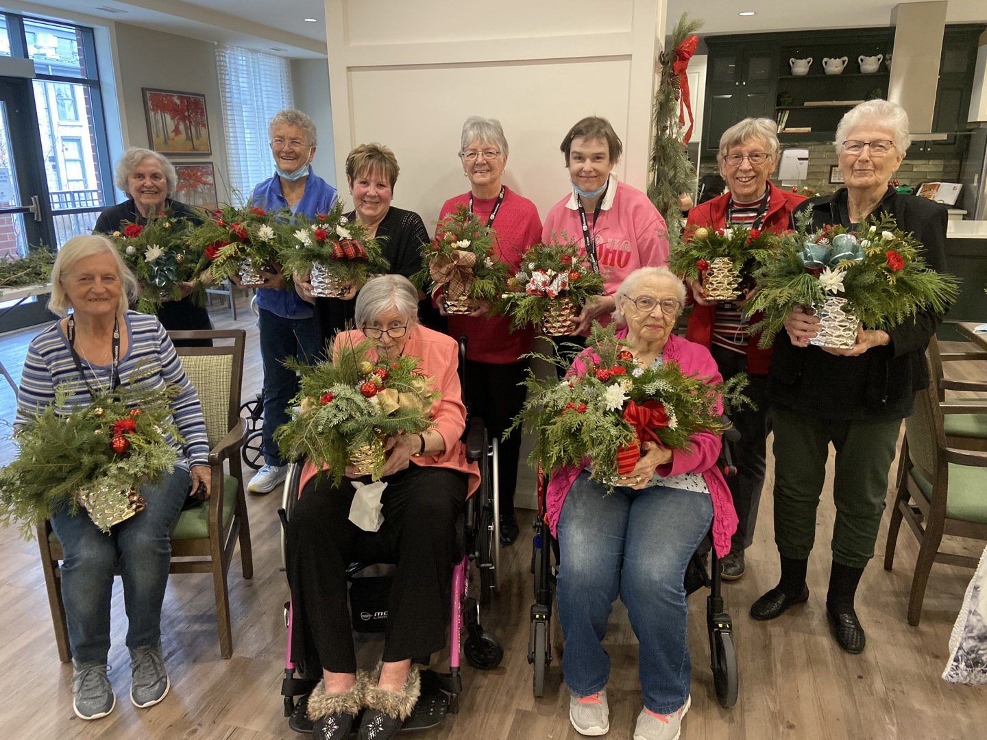 Seasons cambridge residents enjoying the holidays