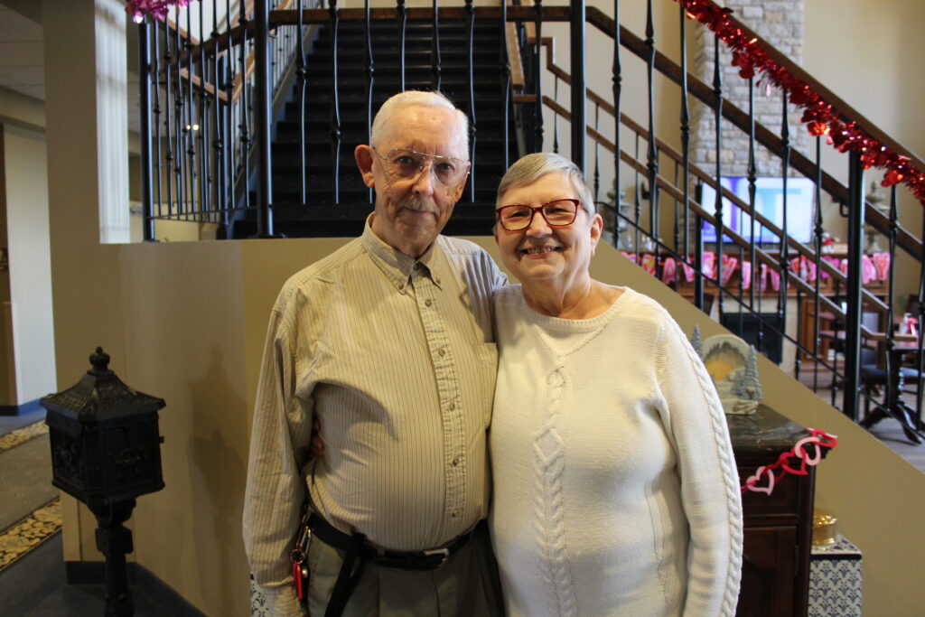 Art and Mary couple at Seasons retirement